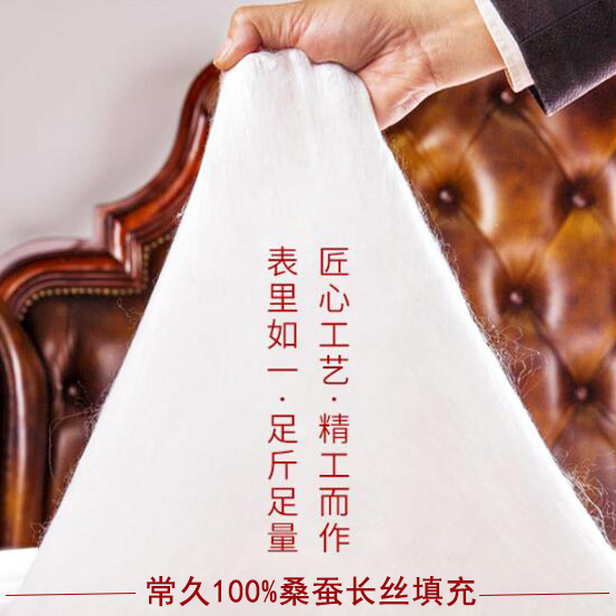 南京哪個(gè)地方買(mǎi)蠶絲被-直接找工廠比較明智[常久]